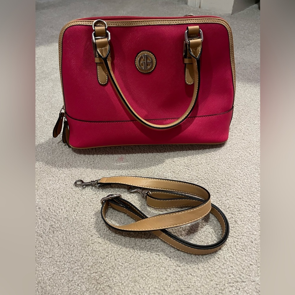 Giani Bernini Pink Satchel Purse